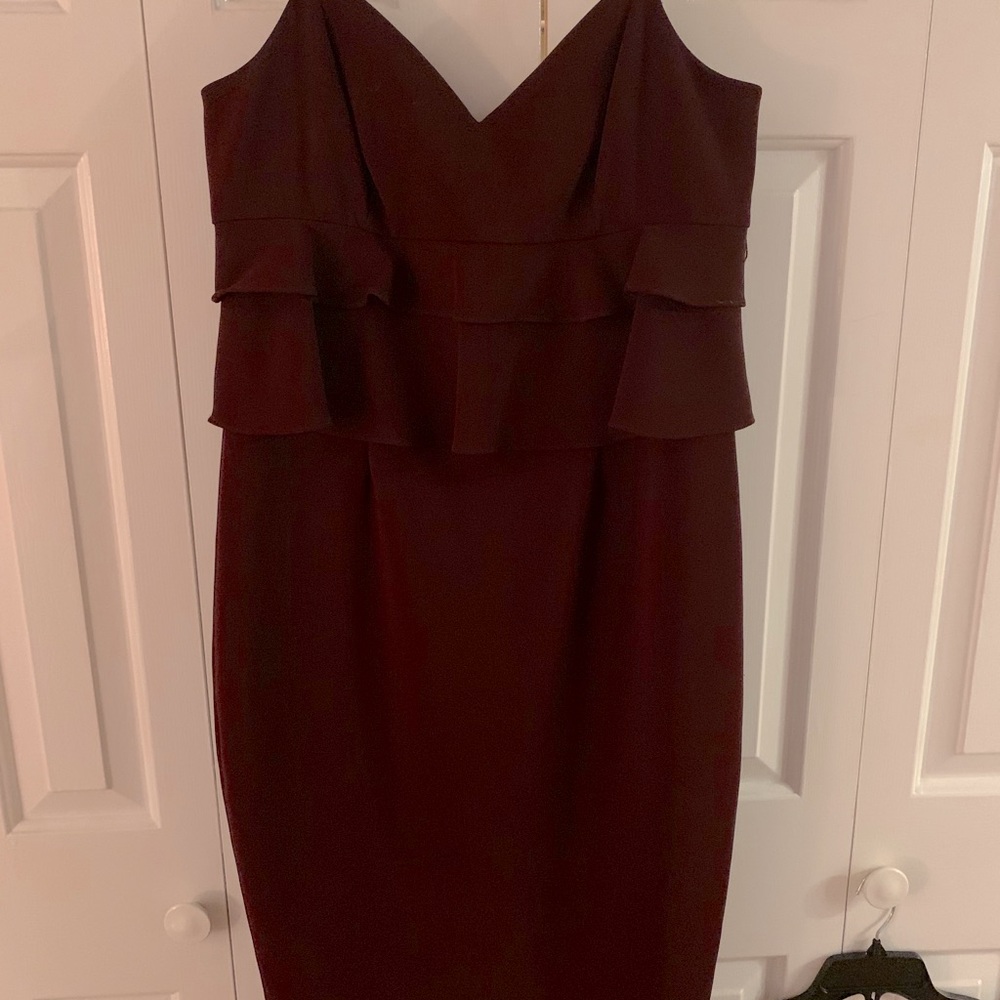Gianni Bini Dress-Maroon